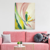 Georgia O'Keeffe - Pink tulipe Leinwanddruck (Insitu (Wohnzimmer))