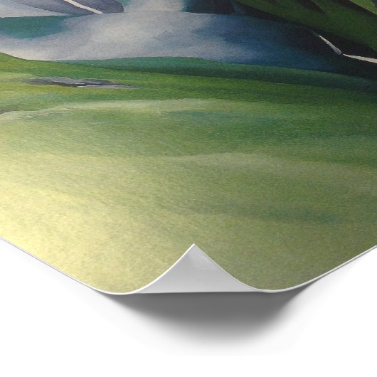 Georgia okeeffe, poster (Ecke)