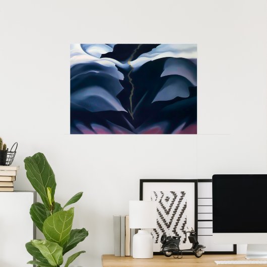 Georgia o'keeffe poster (Heimbüro)
