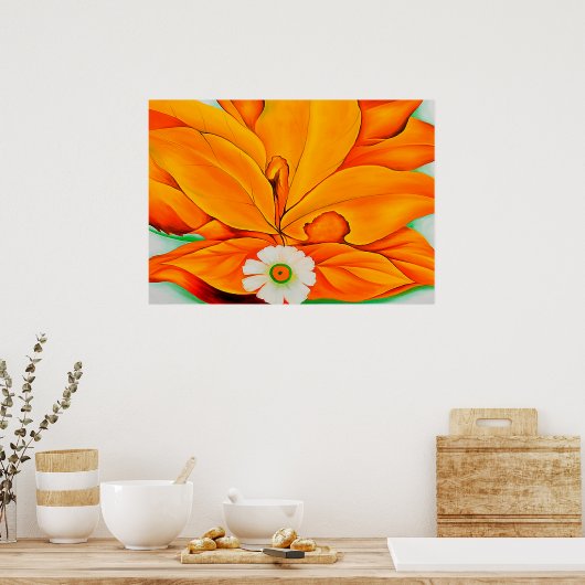 Georgia o'keeffe poster (Küche)
