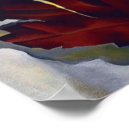 Georgia okeeffe, Poster Paper (Matte) (Ecke)