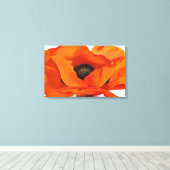Georgia O'Keeffe - Roter Mohn Leinwanddruck (Insitu (Holzboden))