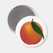 Georgia Peach/Apricot Magnet (Vorderseite/Rückseite)