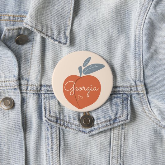 Georgia Peach Button (Beispiel)