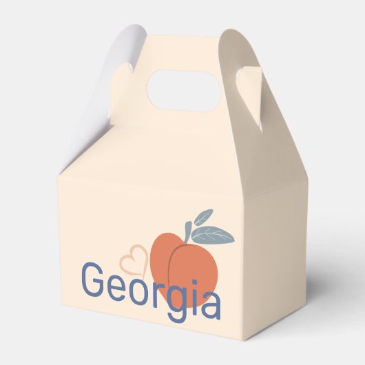 Georgia Peach Geschenkschachtel (Vorderseite)