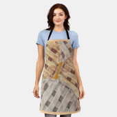 Georgia Peach Pie Custom Kitchen Apron Schürze (Getragen)