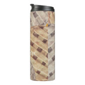 Georgia Peach Pie Custom Thermal Tumbler Thermosbecher (Nach rechts gedreht)