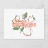 Georgia Peach Postkarte (Vorderseite)