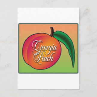 Georgia Peach Postkarte