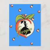 Georgia Peach Postkarte (Vorderseite)