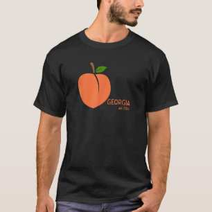 Georgia Peach Staat est. 1788 T-Shirt