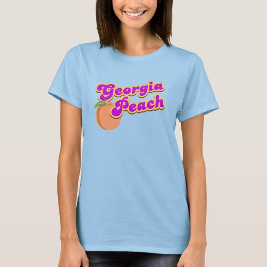 Georgia Peach T-Shirt (Vorderseite)
