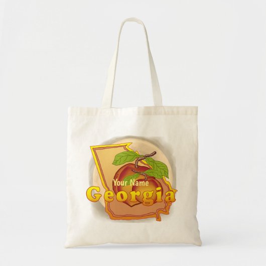 Georgia Peach-Taschentasche Tragetasche (Vorne)