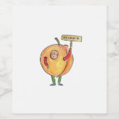 Georgia Peach Weinetikett (Einzelnes Label)