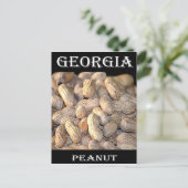 Georgia Peanut Postkarte (Stehend Vorderseite)