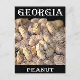 Georgia Peanut Postkarte
