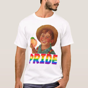 GEORGIA PFIRSICH FARM JUNGE LGBTQIA+ Stolz T-Shirt