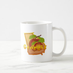 Georgia Pfirsich Kaffeetasse