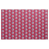 Georgia-Pfirsich-Staats-personalisierte Flagge Stoff (Yard (91,4 cm))