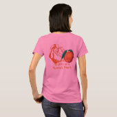 Georgia-Pfirsich T-Shirt (Schwarz voll)