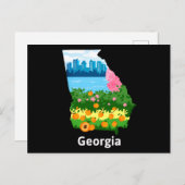 Georgia Postcard Postkarte (Vorne/Hinten)
