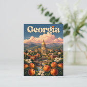 Georgia Postkarte (Stehend Vorderseite)