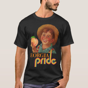 GEORGIA PRIDE PFIRSICH-BAUER (Klassisches Retro) T T-Shirt