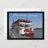 Georgia Queen Postkarte (Vorne/Hinten)