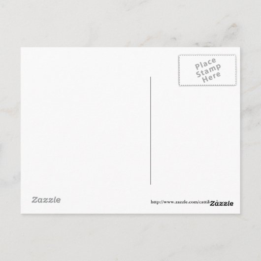 Georgia Queen Postkarte (Rückseite)