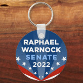 Georgia Raphael Warnock für Senat 2022 Schlüsselanhänger (Vorderseite)