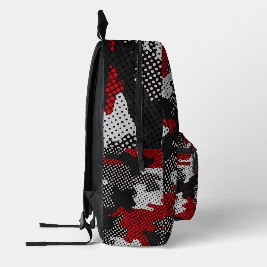 Georgia Red & Black Bulldog Spirit Camo Bedruckter Rucksack (Links)