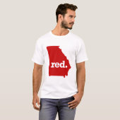 GEORGIA RED STAAT T-Shirt (Vorne ganz)