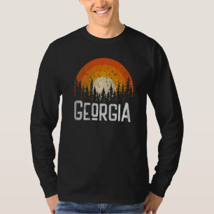 Georgia Retro-Stil Vintage 70er 80er 90er Zuhause T-Shirt