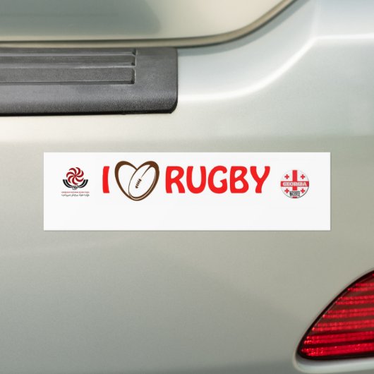 Georgia-Rugby Aufkleber Autoaufkleber (Auf Auto)