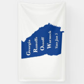 Georgia Runoffs Ossoff Warnock Banner (Vertikal)