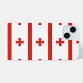 Georgia Sakartvelo Flaggenmuster Case-Mate iPhone Hülle (Rückseite (Horizontal))