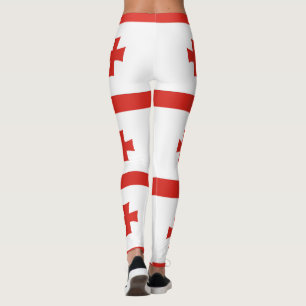 Georgia Sakartvelo Flaggenmuster Leggings