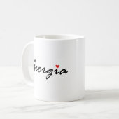 Georgia Sakartvelo Kaffeetasse (Vorderseite Links)