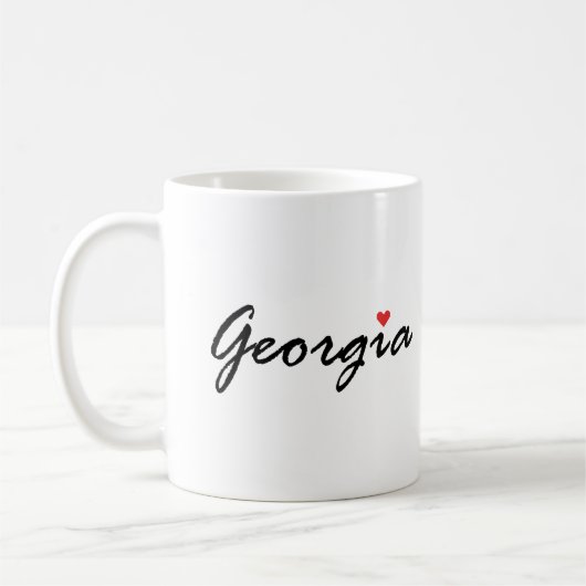 Georgia Sakartvelo Kaffeetasse (Links)