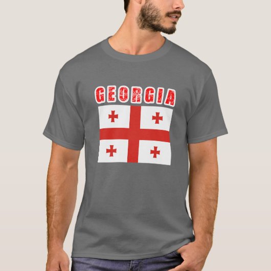 Georgia Sakartvelo T-Shirt (Vorderseite)