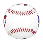 Georgia Schild-Baseball Baseball (Rückseite)