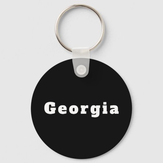Georgia Schlüsselanhänger (Vorderseite)