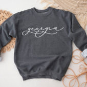 Georgia Script Staat Women's Sweatshirt