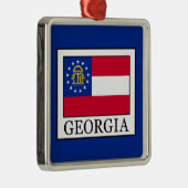 Georgia Silbernes Ornament (Rechts)