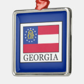 Georgia Silbernes Ornament (Links)