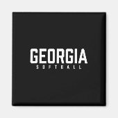 Georgia Softll Magnet (Vorne)