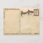 Georgia Staat Hauptstadt Gebäude Alte Postkarte (Rückseite)