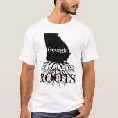 Georgia Staat Roots Shirt für Frauen oder Männer (Vorderseite)
