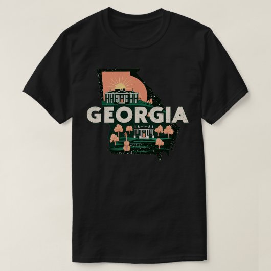 Georgia Staat TShirt (Design vorne)