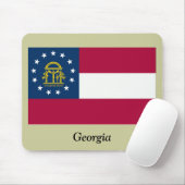 Georgia-Staats-Flagge Mousepad (Mit Mouse)